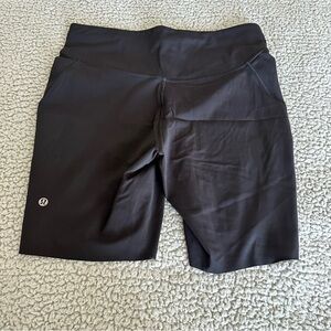 lululemon Black biker Shorts